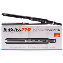 Porcelain Ceramic Straightening Flat Iron - BP9561UC - Black - $73.49