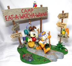 Garfield Camp Eat-A-Watcha-Wanna by Danbury Mint Figure - $30.20