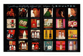 1963 Shulton Gifts Old Spice Lotion Cologne 2-Page Color Print Ad - £11.57 GBP