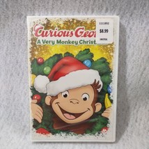 Curious George A Very Monkey Christmas Dvd Frank Welker Brand New Sealed!! - £3.95 GBP