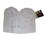 Vintage NWT VALMONT White Lace Bustier Style 1015 Sz 38C - $24.71