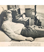 1956 James Dean Movie Stars Parade Magazine Page Rebel Without A Cause D... - $370.74 MXN