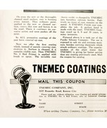 1936 Tnemec Protective Coatings Advertisement Industrial Paint Kansas Ci... - €21,44 EUR