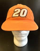 NASCAR Hat Cap Strap Back Orange Tony Stewart Racing Team Chase Mens Patch NWT - £12.42 GBP