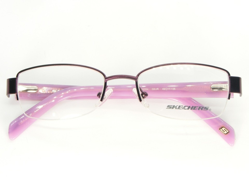 NEW SKECHERS Girl's SK 2084 SBUR SATIN BURGUNDY EYEGLASSES GLASSES 49-17-135mm Item image 5