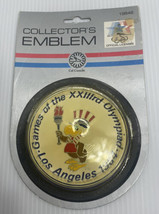Los Angeles 1984 Olympics Collectors Emblem Cal Custom New In Package Vi... - $7.24
