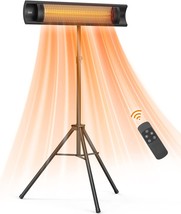 Outdoor Patio Heater, 1500W Electric Infrared Patio Heater With Remote, 3 Heat - £143.10 GBP