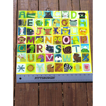 Oopsy Daisy Animals Alphabet Nursery Chart For Kids Wall Art Room Decora... - $24.15