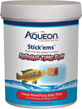 Aqueon Stick&#39;ems Freeze-Dried Picky Eater Treat for Fish - £6.17 GBP+