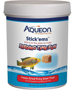 Aqueon Stick&#39;ems Freeze-Dried Picky Eater Treat for Fish - £6.15 GBP+