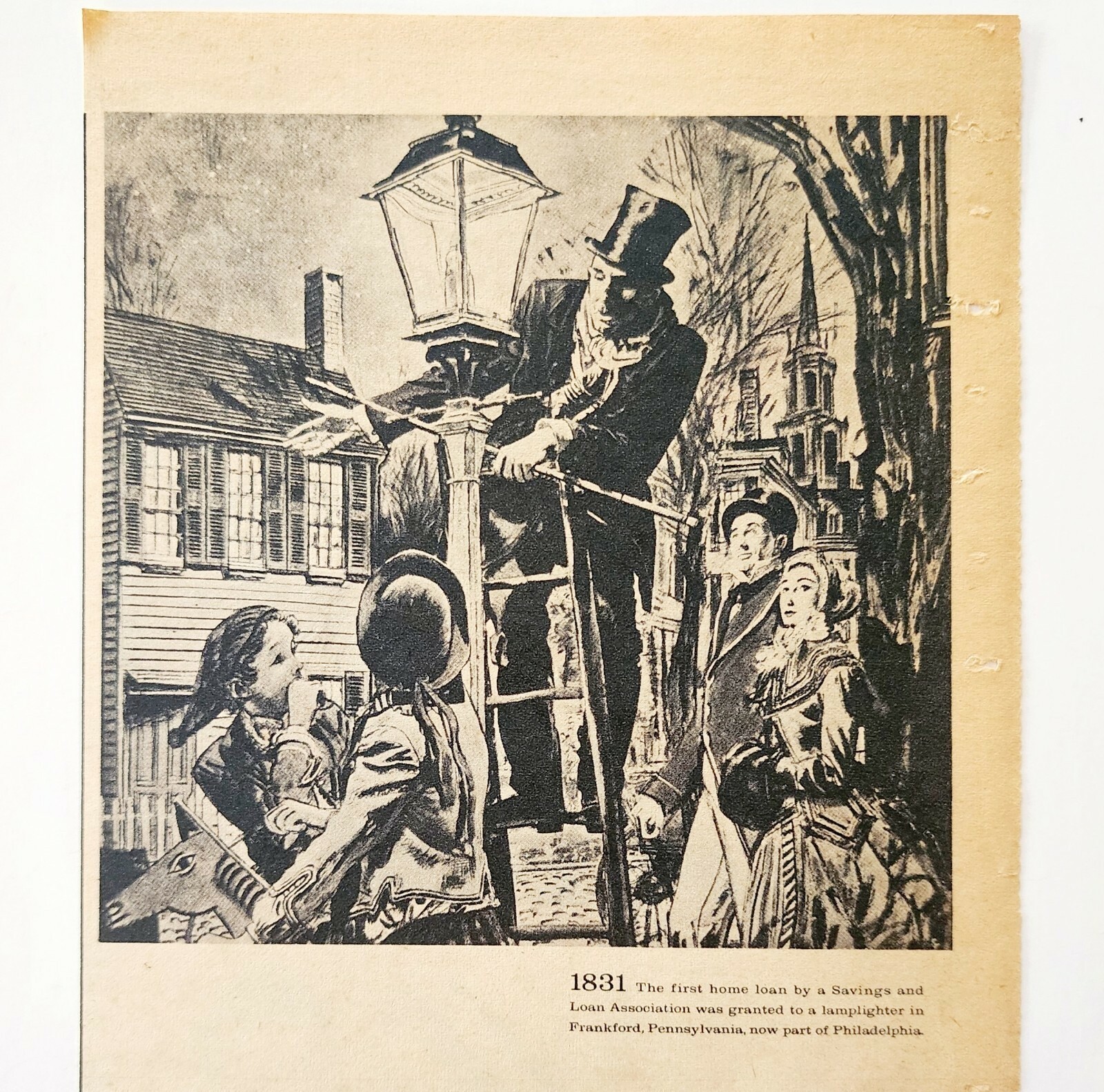 1960 Worcester Federal Savings Bank Advertisement Pennsylvania Lamplight... - £14.94 GBP