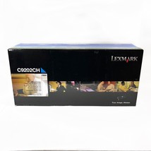 Genuine Lexmark C9202CH Cyan Toner Cartridge - Factory Sealed New - £54.50 GBP