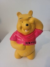 Ceramic Un-Glazed Winnie the Pooh Bear Hunny Honey Pot Piggy Coin Bank 9... - £9.41 GBP