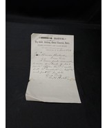 Rare 1884 Rich &amp; Hatch Dealer Goods Letterhead Groveton New Hampshire - $18.52