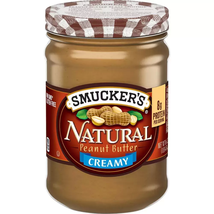  Smucker's Natural Creamy Peanut Butter - 16oz, A  6 Pack Included - $45.00