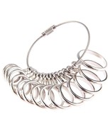 14 Zinc alloy metal RINGS MEASURE Measuring GAUGE Finger Size Ring Sizin... - $19.33