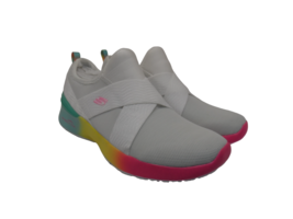 Skechers Women&#39;s Skech-Air Dynamight Rainbow Eyes Casual Shoes White Size 7.5M - £34.15 GBP