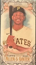 2021 Topps Allen and Ginter Mini Rookie Card Ke&#39;Bryan Hayes Near Mint - £3.89 GBP