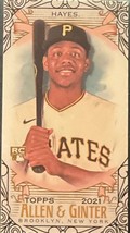 2021 Topps Allen and Ginter Mini Rookie Card Ke&#39;Bryan Hayes Near Mint - £3.75 GBP