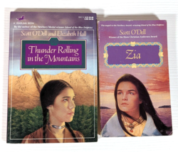 Thunder Rolling in the Mountains + Zia Scott O&#39;Dell paperback Book lot of 2 - £2.36 GBP