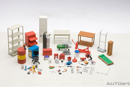 Garage Kit Set for 1/18 Scale Models by Autoart - £76.39 GBP