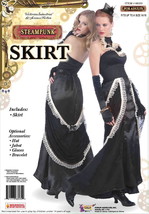 SteamPunk Cosplay Victorian Style Skirt Adult Costume NEW UNWORN - £30.92 GBP