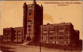 Hughes High School, Cor. Clifton &amp; McMillan, Cincinnati, OH Ohio Posted ... - £14.59 GBP
