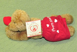Bunnies By The Bay Bobby Boxer Puppy With Tags Red Shorts Hallmark Plush 2002 - $13.49