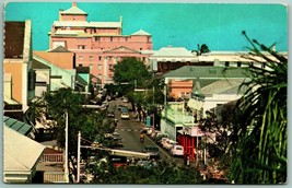 Bay Street View Nassau Bahamas Chrome Postcard I13 - £3.84 GBP