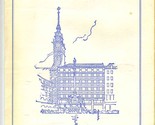 Peterhof Gaststatten Menu  Speisen Karte 1962 - $17.87