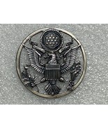CIRCA 1950’s, U.S. ARMY WOMENS CORPS, CAP BADGE, HALLMARKED, KREW G-I - $188.11 MXN