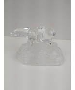 Cristal D&#39;Arques  POLAR BEAR on TOP an ICEBERG - Lead Crystal - £13.07 GBP