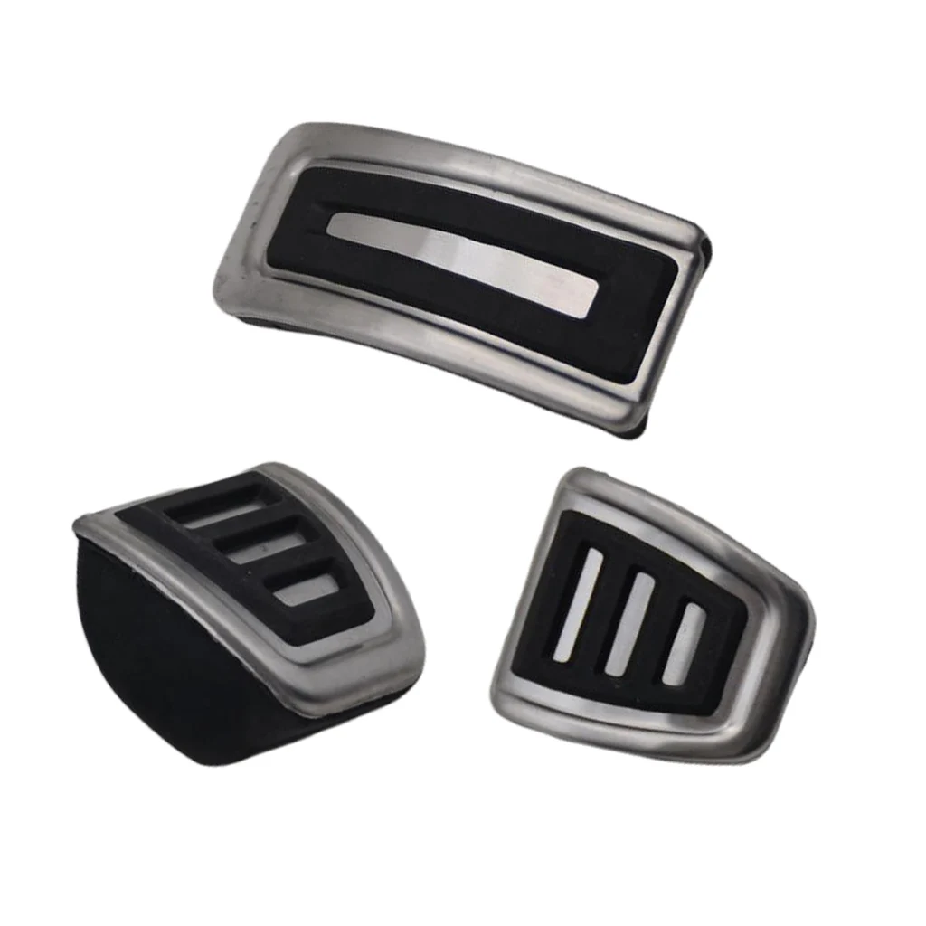 Stainless Steel Accelerator Pedals Pads for VW Bora Golf 4 IV Jetta X3 - £17.79 GBP