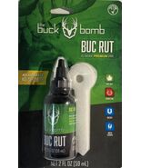 Buck Bomb Buc Rut 2 oz. With Adjustable Cap - Hunting - New-SHIPS N 24 H... - €6,69 EUR