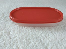 * Vintage Tupperware Modular Mates 1 Cup Container w/ Red Lid #1611 - £9.72 GBP