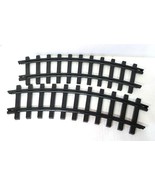 Echo Classic Rail Train Track 13&quot; Curved (2 tracks)  Piece Replacements ... - £11.06 GBP