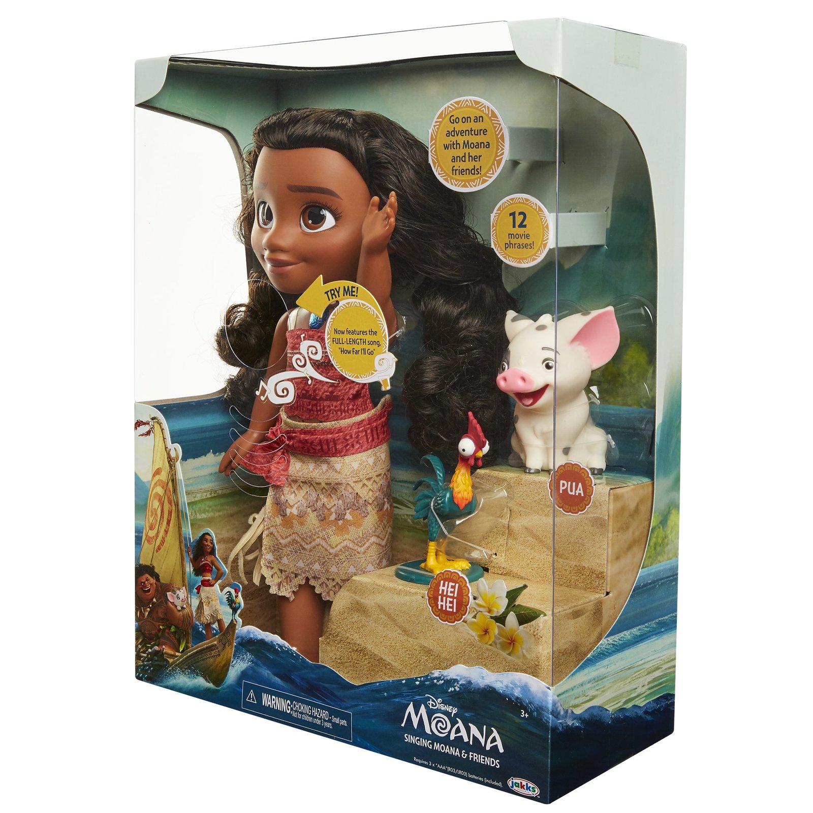 Moana Disney's Singing Adventure Doll and Friends Doll Playset Item image 9