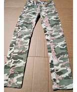 Levis Signature Skinny Jeans Young Woman 25x26 Size 10 Pink Camo Mid-Rise - €10,11 EUR