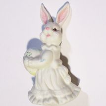SCRATCH N DENT - REDUCED Easter Figurine Girl Bunny  - $2.00