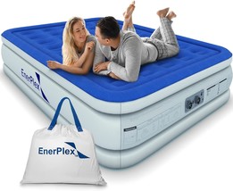 Enerplex Air Mattress With Built-In Pump: A Sturdy Blow-Up Bed With Dual Pump - £76.76 GBP