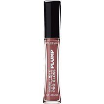 L&#39;Oreal Paris Infallible Pro Gloss Plump Lip Gloss with Hyaluronic Acid, Long La - £6.96 GBP