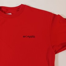 Columbia PFG Men’s Red Cotton Short Sleeve Crewneck T-Shirt Size Medium image 5