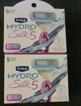 2 packs - SCHICK HYDRO SILK CARTRIDGES 4 ct (K22) - £17.20 GBP