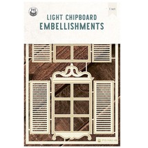 Hello Autumn Light Chipboard Embellishments 4&quot;X6&quot; 6/Pkg- P13HAU48 - £16.34 GBP