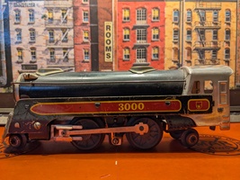 Marx Trains USED  #494G Canadian Pacific 3000 Steam Locomotive   Black B... - $100.00