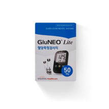 Osang Healthcare Gluneo Light Blood Sugar Test Strip, 1EA, 50 pieces - £19.84 GBP