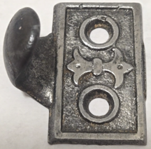 Antique Eastlake Cast Iron Hardware Victorian Sash Pull Window Lift - $12.82