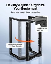 VEVOR 15U Wall Mount Server Rack Open Frame Network Rack 150 lbs 180 Deg... - $2,607.26 MXN