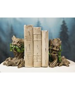 Celtic Wicca Forest God Tree Spirit Greenman Decorative Bookends Figurin... - £37.75 GBP