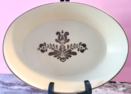 Pfaltzgraff Village Souffle Serving Bowl Dish Veggie Folk Art.  - £11.98 GBP